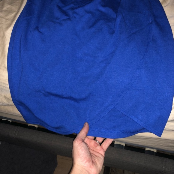 Blue cocktail dress - Picture 3 of 7